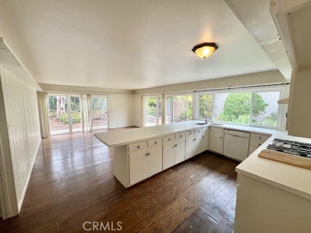 Kitchen open to family room