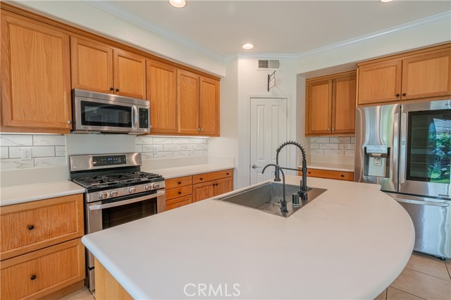 Kitchen with Stainless Appliances