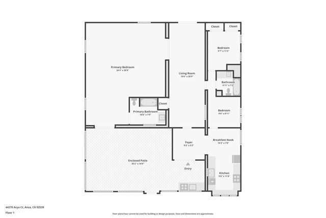 Detail Gallery Image 32 of 64 For 44270 Arya Ct, Anza,  CA 92539 - 2 Beds | 2 Baths