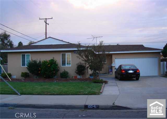 Detail Gallery Image 1 of 1 For 13341 Westlake St, Garden Grove,  CA 92843 - 3 Beds | 2 Baths