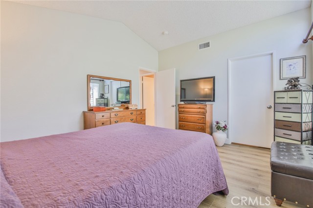 Primary Bedroom,   clerestory windows, walk-in closet