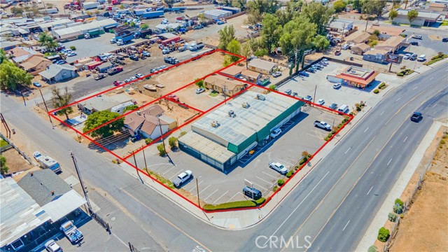 red outlines show the 4 parcels she owns