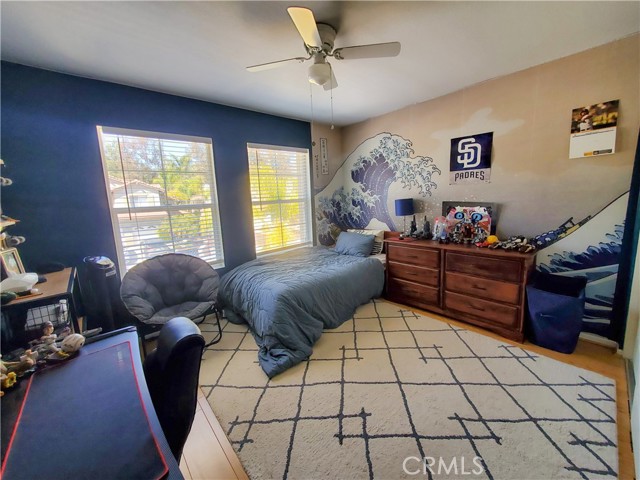 Upstairs oversized bedroom