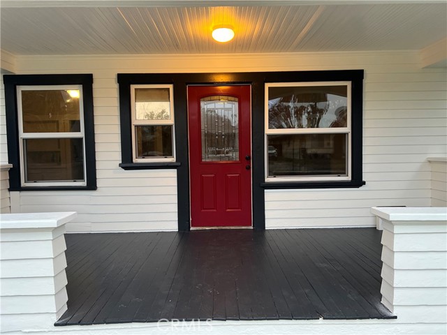 Large front porch. All new paint.