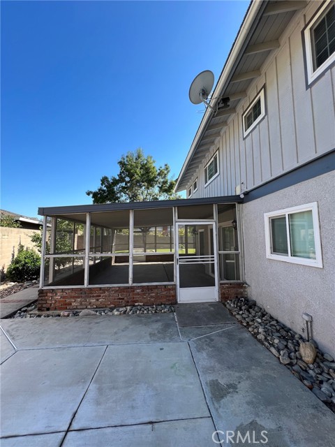 Rear yard