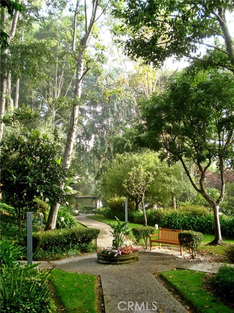 View of the Central Walking Path