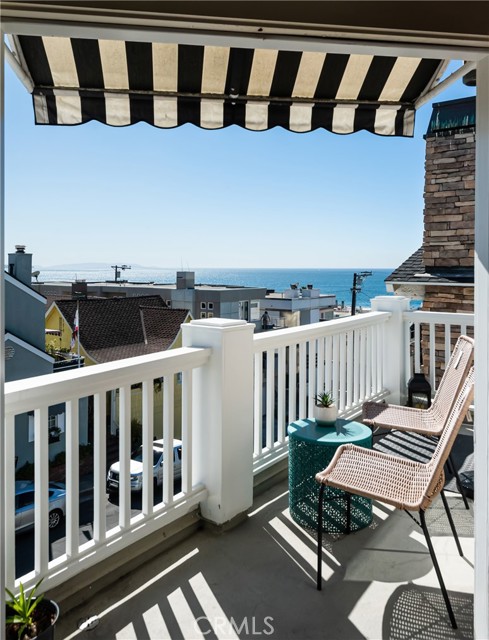 Great Ocean Views off Deck and Living Room