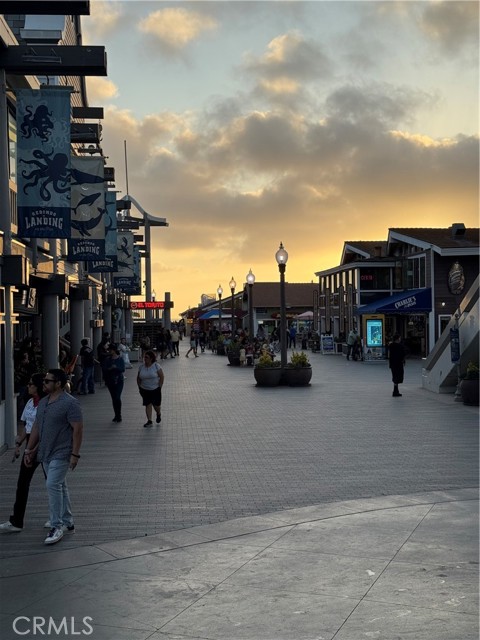 Redondo Beach Pier nearby capturing coastal restaurants and sunsets.