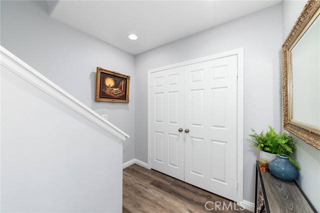 Large Downstairs Closet.