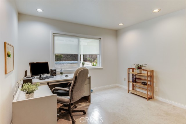 Bedroom downstairs - currently used as office