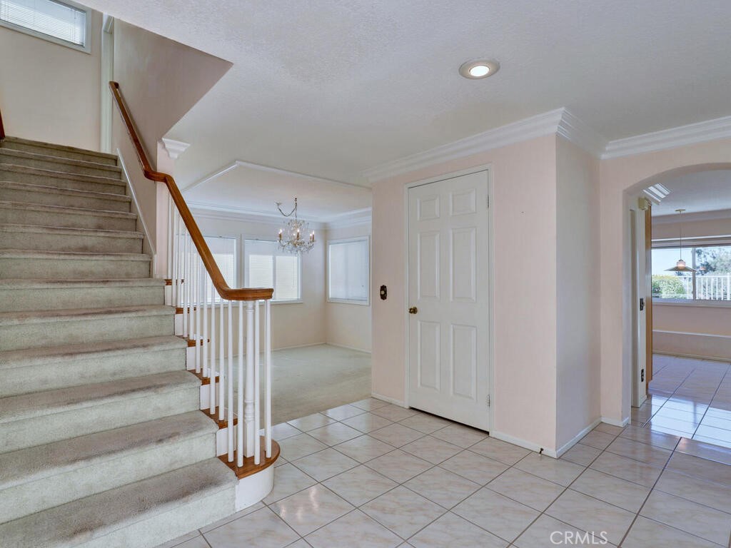 Crown molding downstairs