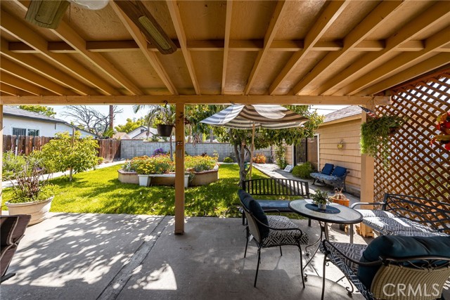 Large Covered patio