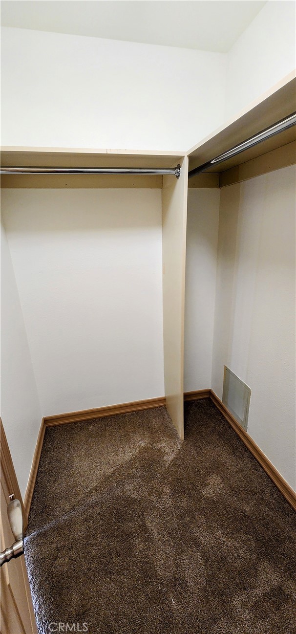 Master walk in closet