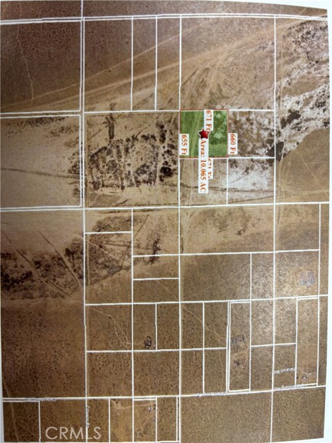 Detail Gallery Image 2 of 2 For 28 Sec 28 Twp 6n Rng 2w Sw 1/4 Ne 1/4 Sw 1/4, Apple Valley,  CA 92307 - – Beds | – Baths