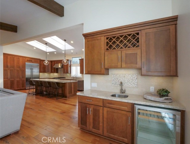 Wet Bar in Family Room