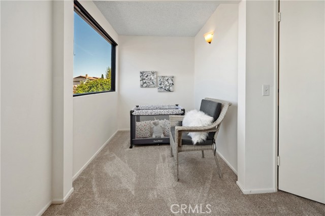 Nursery nook in this same primary suite.