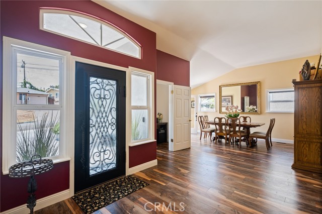 Beautiful High Ceiling Entry.

