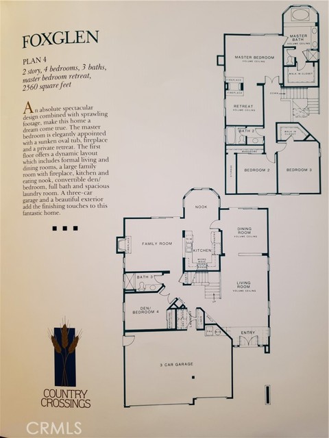 Floor plan, reversed