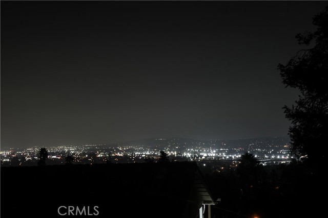 Stunning City and Mountain views from the Master bedroom.