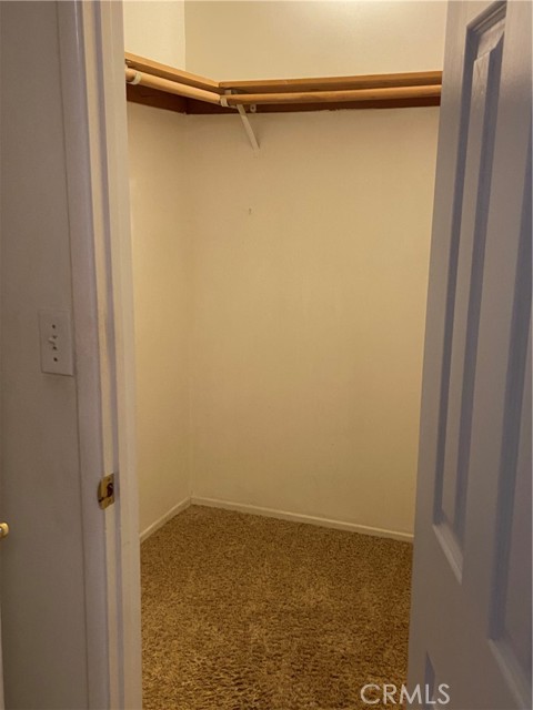 Master front house walk in closet