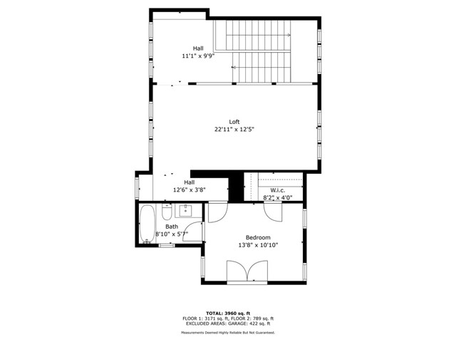 Second floor layout