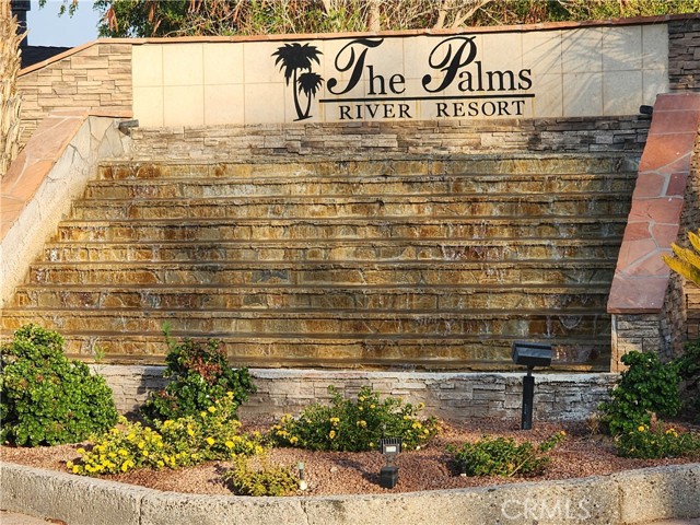 The Palms River Resort Located Behind This Property!