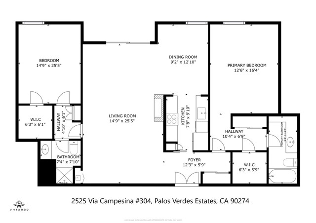 2525 Via Campesina, Palos Verdes Estates, California 90274, 2 Bedrooms Bedrooms, ,1 BathroomBathrooms,Residential,Sold,Via Campesina,SB24066877