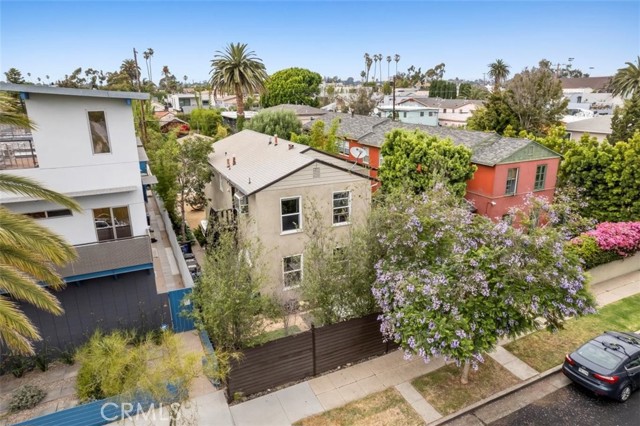 Following renovations, this highly coveted Venice income property features two bright and spacious 2-bedroom, 1-bath units on a large 5,209SF lot with ADU potential.  Perched behind a high gate just moments from Abbot Kinney you'll find this prime turnkey duplex positioned on a large lot that boasts an undeniable personality and style unique to only that of a high-end Venice property. With many updates, each unit offers hardwood floors, oversized large windows with natural light, and each unit with its own dedicated laundry.  The spacious private yard offers ample parking and outdoor living and entertaining space. This duplex is perfect for an owner/user, or as an investment. Live in one unit and rent the other or make use of the huge yard or perhaps even a pool.  The upstairs unit will be vacant in July and the downstairs unit will be month-to-month also in July. Each unit is currently rented for $3,850 per month.  This investment property offers significant upside. Current net operating income is based on actual rents and new taxes based on purchase amount. Pro-forma for each unit is $4,200/month with the owner paying utilities.