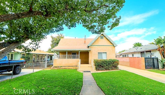 321 E F Street Ontario, California Beautiful triplex located in one of Ontario's most desirable neighborhoods! This triplex is nestled on a quiet, tree lined street in a family friendly neighborhood nearby to dining, shopping, schools & just a few minutes drive to Ontario Airport. All three homes are turn key & have been recently upgraded with beautiful finishes. Each home is currently occupied by tenants. Property Addresses are: 321 East F Street, 321 1/2 East F Street & 323 East F Street. The front home features 3 bedrooms, 1 bathroom & has two bonus rooms!! The 2nd home features a studio home with 1 bathroom. The 3rd home features 2 bedrooms, 1 bathroom. Each home is equipped with a kitchen & the front & rear homes have a laundry room inside of the home. All 3 homes have private, beautifully landscaped yards. There are 2 separate driveways present on this property & 2 garages. The rear driveway is gated & can be accessed from the rear alley. Each home has separate utility meters for gas & electric. Each home has a separate water heater. All 3 homes have been very well maintained. Appointment is required to tour this property. ** Please use address 321 East F Street, Ontario, CA for directions to located the home. Buyers to do their due diligence to verify accuracy of the square footage of each unit and the lot size.**