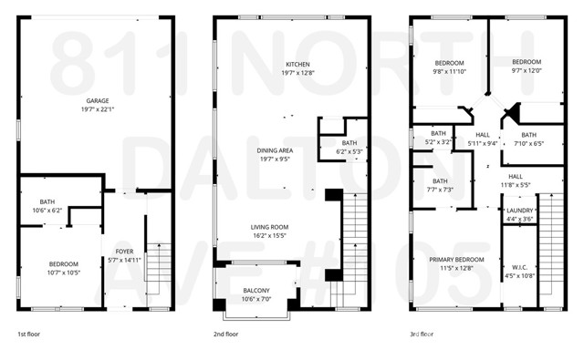 Detail Gallery Image 32 of 34 For 811 N Dalton Ave #105,  Azusa,  CA 91702 - 4 Beds | 3/1 Baths