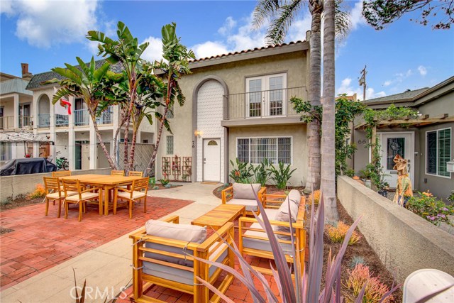 74 16th Street Hermosa Beach, California A++ location. Fantastic flat north end walk street duplex in the coveted Hermosa Beach Sand section 1/2 block to beach and Strand, 3 blocks north of Pier Avenue. The front unit is a 3 bed/2.5 bath plus a large office with private deck that could be converted into a 4th bedroom.The rear unit is 3 bed/2 bath. Front unit available for lease now. Two car garage with additional parking space across driveway (front unit), with 2 additional tandem parking spaces for rear unit. Coin-operated laundry in common area. Easy walk to local shops and restaurants.