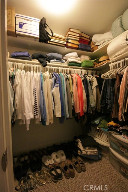 Walk-in closet!