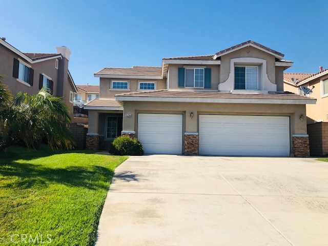 9756 Via Esperanza Rancho Cucamonga, California Beautiful and spacious 5 Bed, 3 Bath home located in a quiet neighborhood features large open floor plan with nice backyard. There is one bedroom and a full bath on the first floor is perfect for in-laws or guests. The property has easy access to 210 Fwy and in close proximity to Victoria Garden and Ontario Mills shopping outlet. This property is located in Chaffey Joint Union high school (Los Osos High School) district with great school rating.
