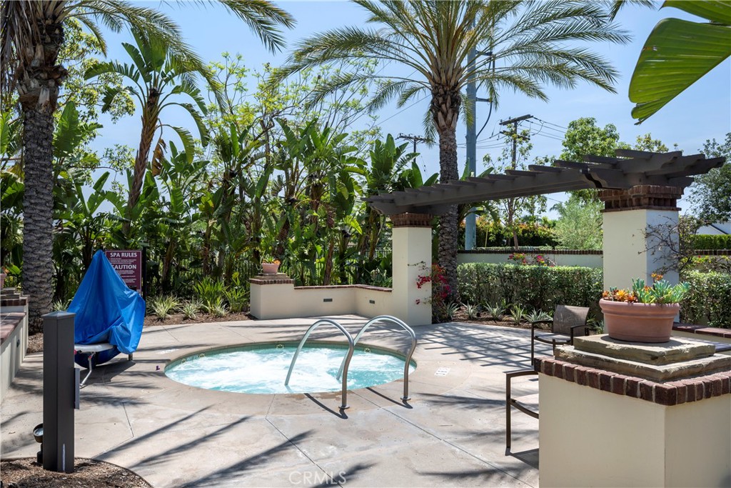 The Community Jacuzzi is surrounded by beautifully landscaped grounds!