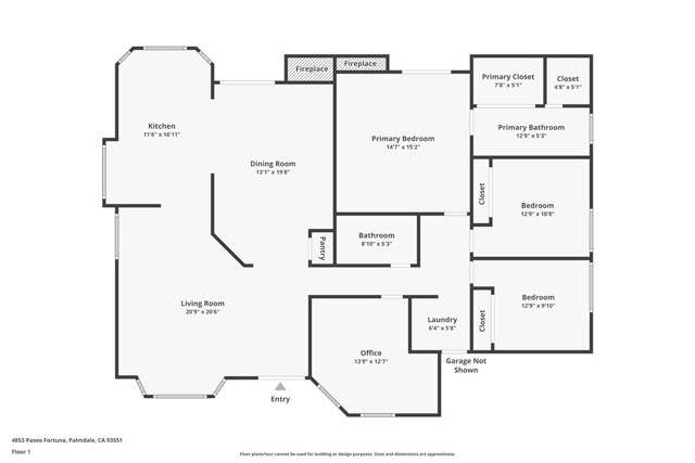 Detail Gallery Image 69 of 69 For 4853 Paseo Fortuna, Palmdale,  CA 93551 - 4 Beds | 2 Baths