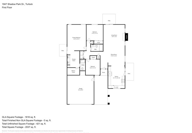 Detail Gallery Image 75 of 75 For 1947 Shadow Park Dr., Turlock,  CA 95380 - 3 Beds | 2 Baths