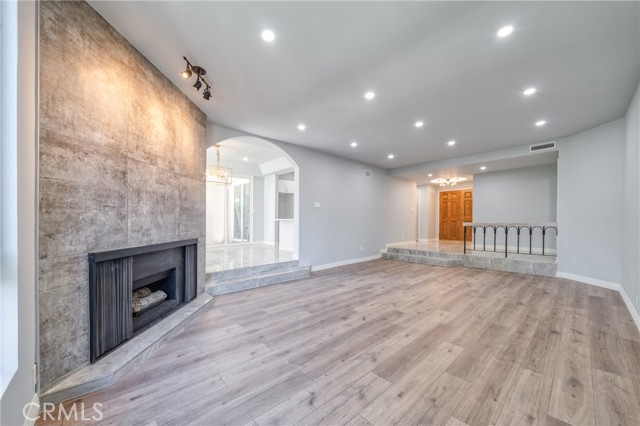 Step Down Living Room