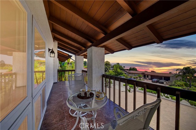 Sunset from master bedroom