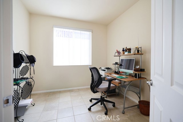 Den being used as office