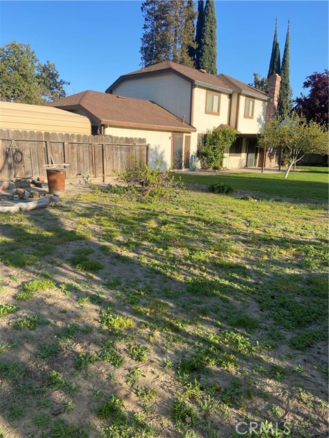 Large yard, room for RV and garden, plus huge yard.