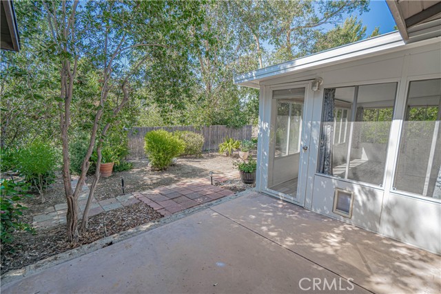 Side Patio to yard