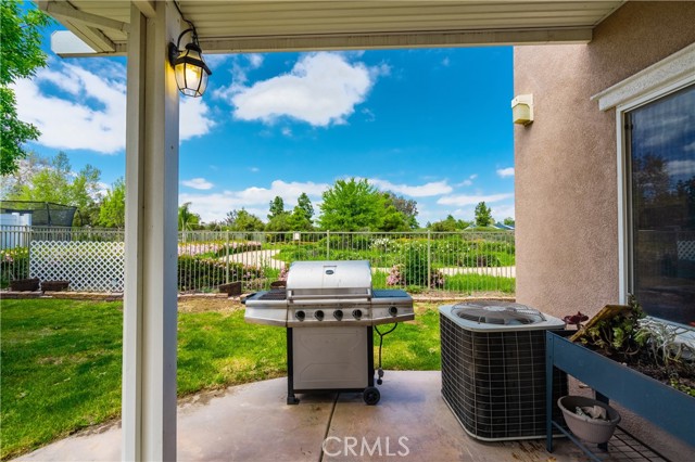 Great patio area