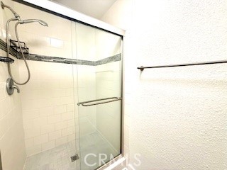 Newly remodeled primary bathroom.