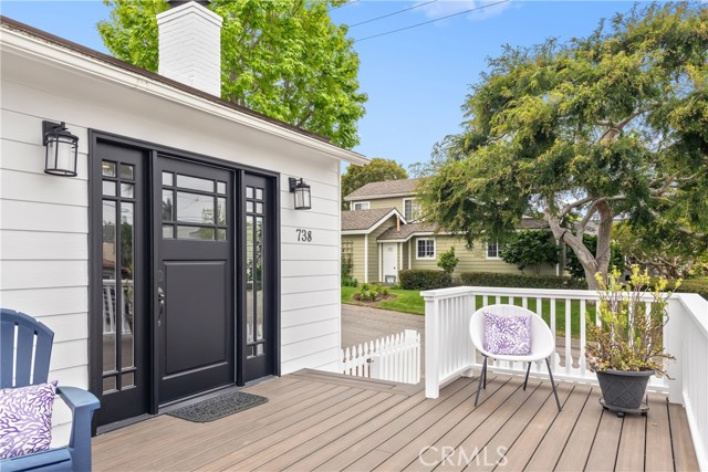 Main house deck