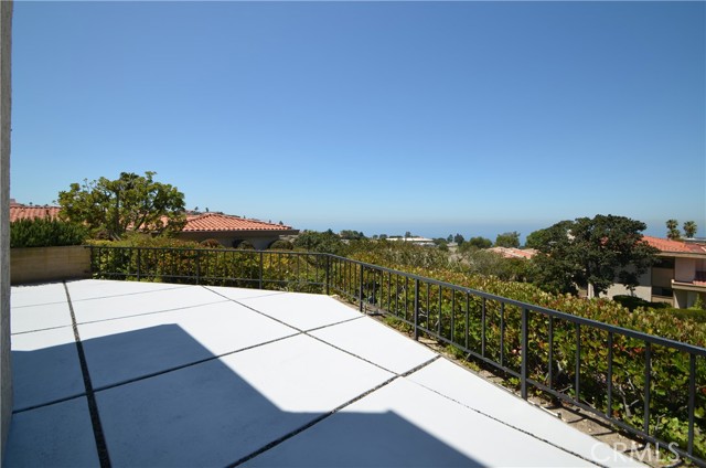 Patio with unobstructed ocean view from Malibu to Catalina Patio with unobstructed ocean view from Malibu to Catalina