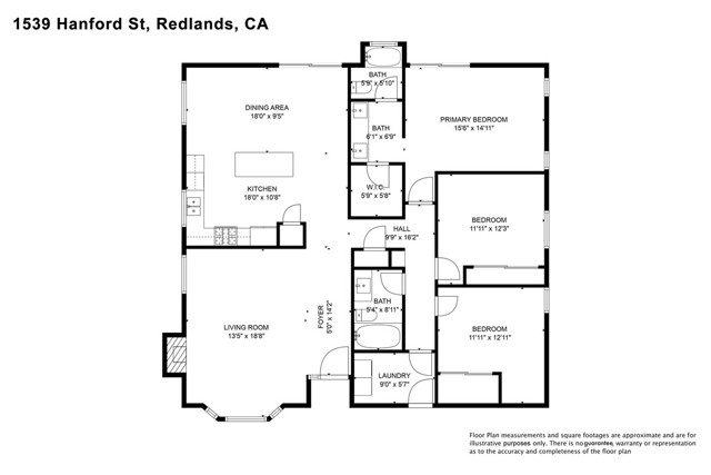 1539 Hanford Street, Redlands, California 92374, 3 Bedrooms Bedrooms, ,2 BathroomsBathrooms,Single Family Residence,For Sale,Hanford,EV24129279