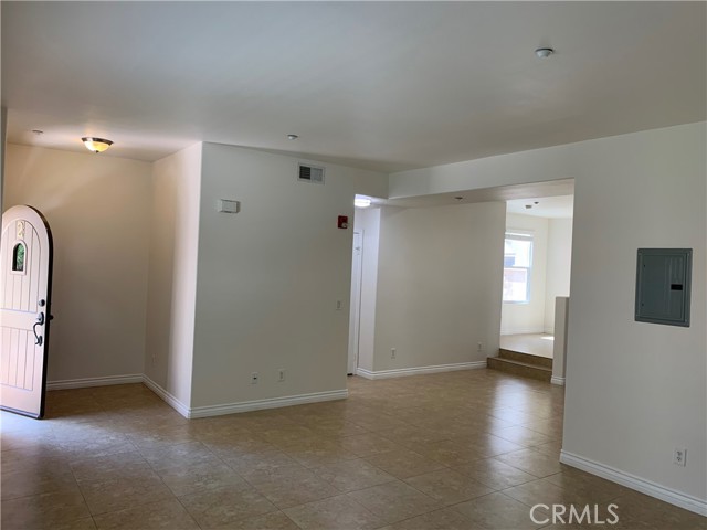 Entryway to foyer and living room