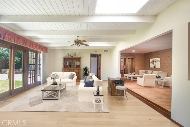 Another view of the Family room, living room to the right.