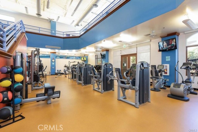 Solera Diamond Valley Clubhouse Interior gym.