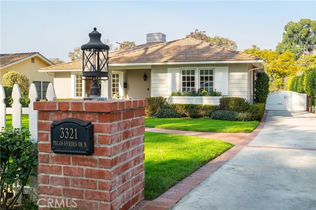 Driveway entrance